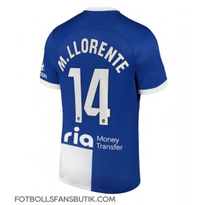 Atletico Madrid Marcos Llorente #14 Replika Bortatröja 2023-24 Kortärmad